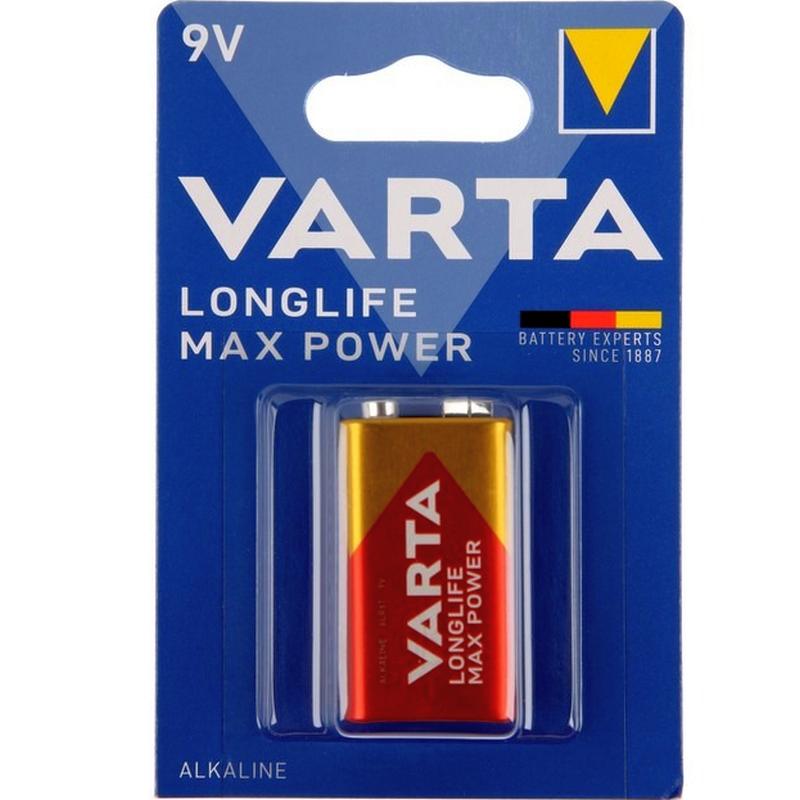  6LR61 , , ,  1, Varta Longlife Max Power