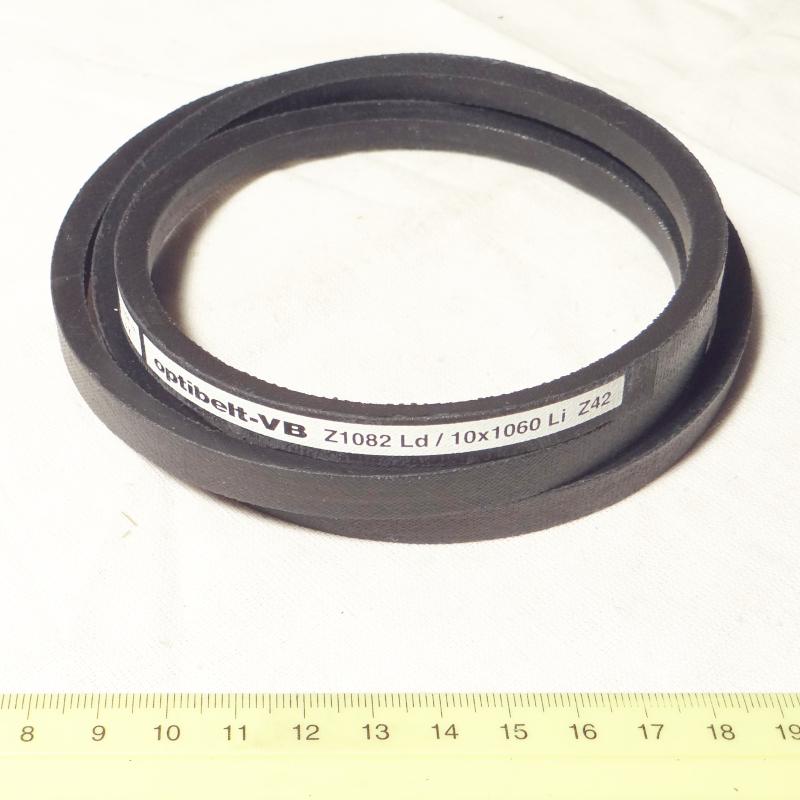 ,     V-belt 1060 x 10 mm