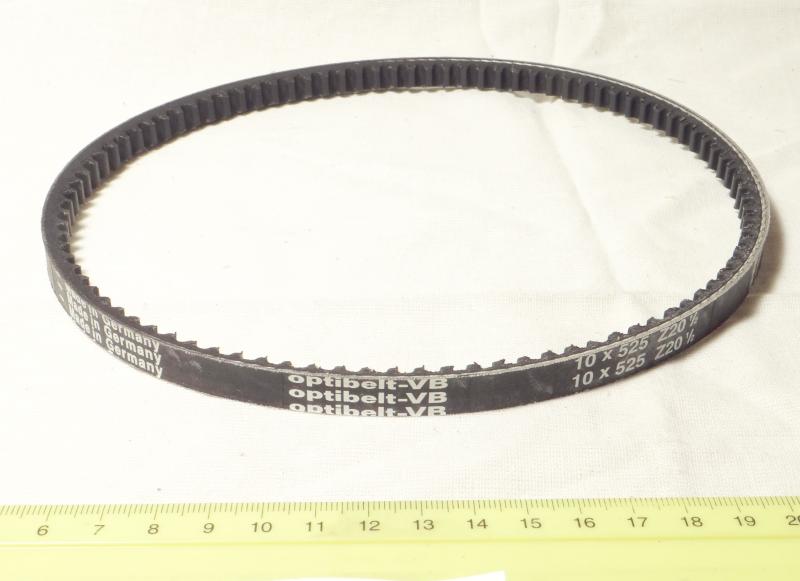 ,     V-belt  525 x 10 mm, 