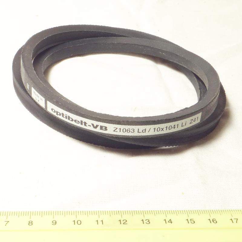,     V-belt 1041 x 10 mm