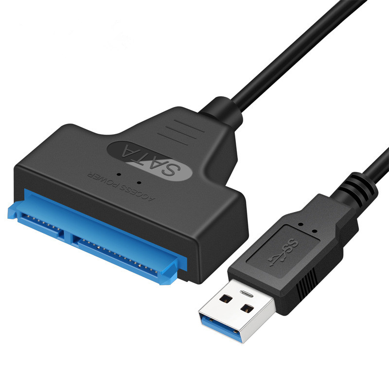 - USB 3.0 AM - SATA III, UASP  2.5" HDD/SSD, JMS578, 0.15m