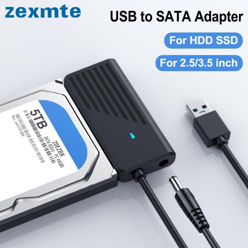 - USB 3.0 - SATA III, UASP,  3.5" HDD/SSD, JMS579