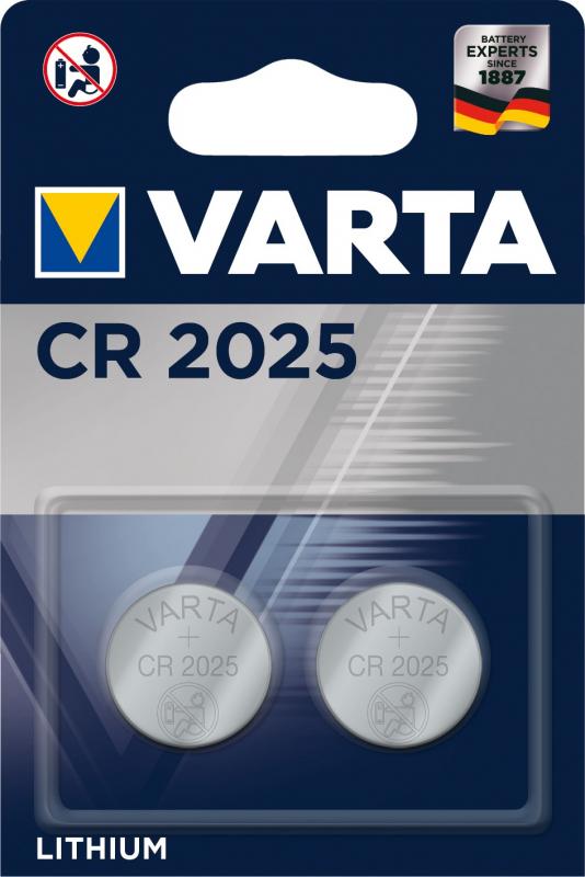 CR2025, 2 , Varta