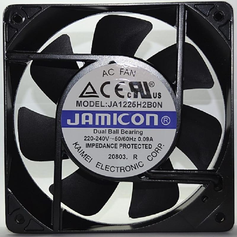  120*120*25mm 220V AC, 2x-, 2250 RPM, Jamicon