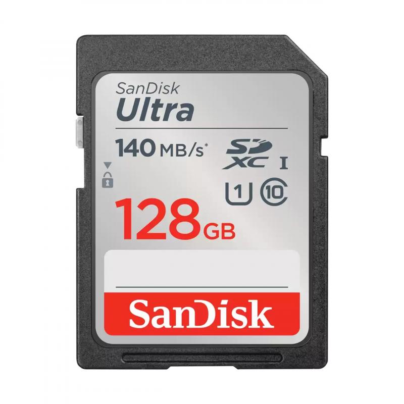   128Gb SDXC Sandisk Ultra Class 10 UHS-I U1 (120/10 MB/s)