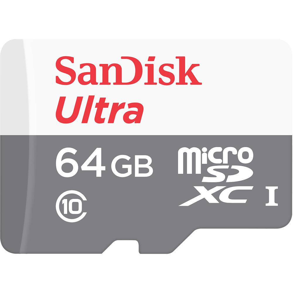    64Gb microSDXC Sandisk Ultra Class 10 UHS-I (100/10 MB/s)