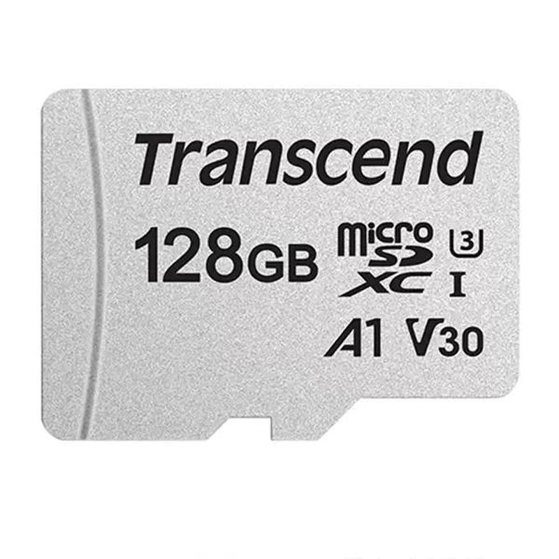   128Gb microSDXC Transcend 300S UHS-I U3 V30 A1 (100/40 Mb/s)