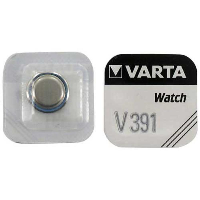 ,  391  1.55V Silver Oxide  , 11.6 x 2.10mm, 1 , , Varta