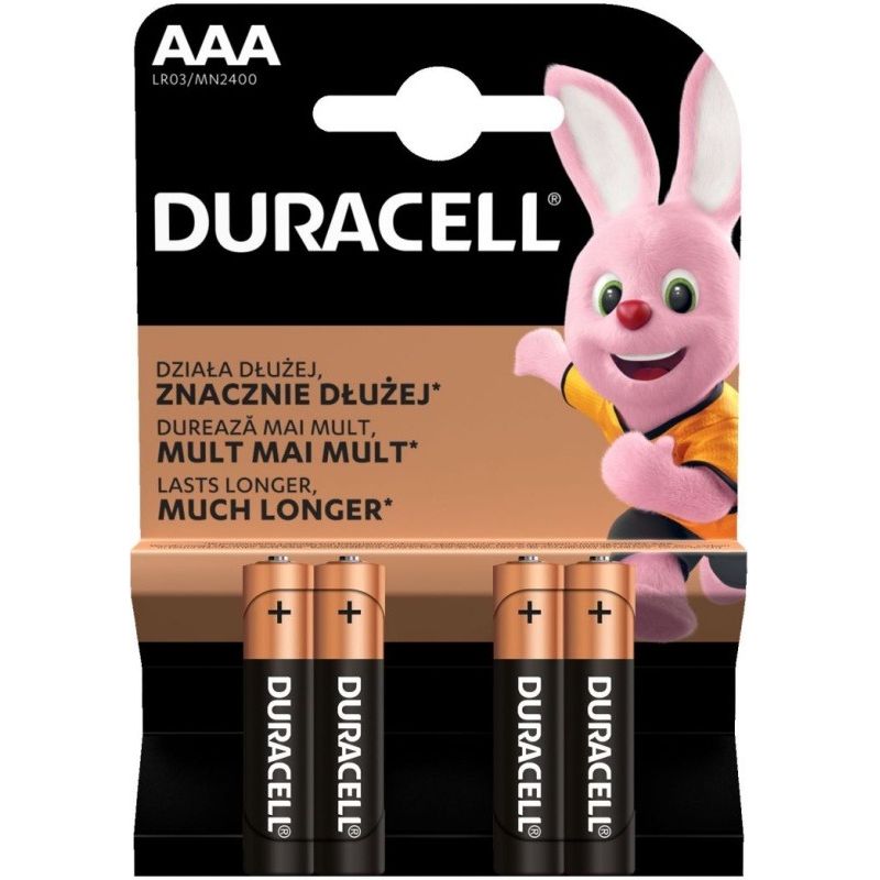  AAA ,  4 , Duracell, 