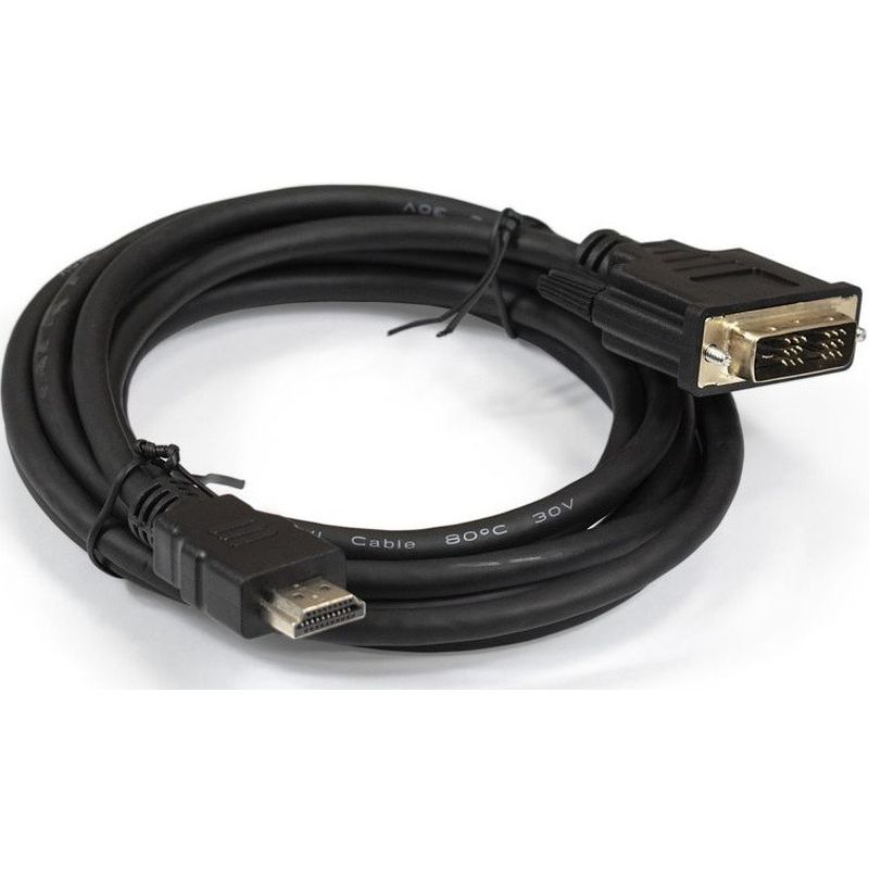  DVI 19M (SL) - HDMI 19M, 1.8m