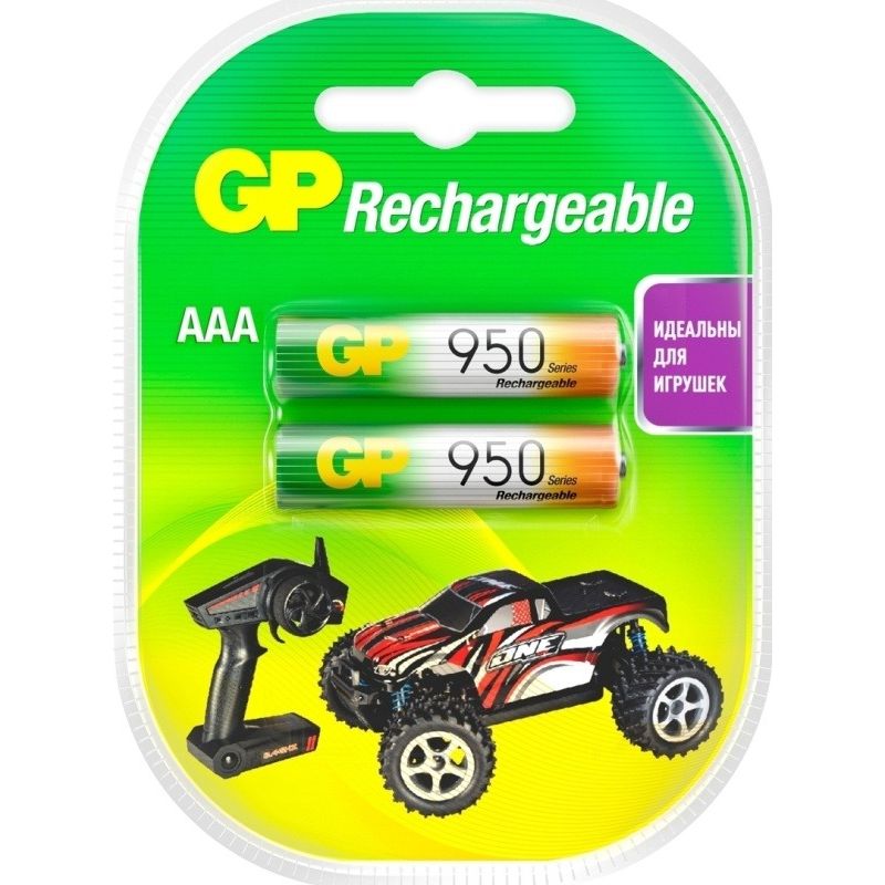  NiMH 1.2V  950mAh R03/AAA, 2  , GP