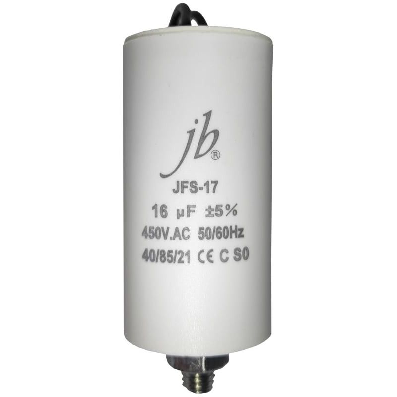   16uF 450V,  , JB :    16uF; 450VAC, 5%,  ,  
   ...