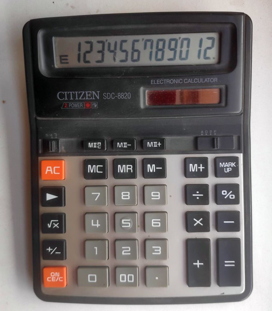  Citizen SDC-8820, /