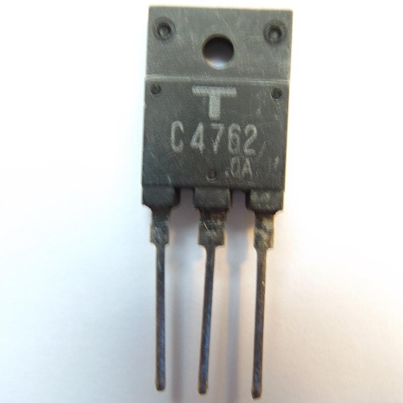 2SC4762 :  SI-N+Diode 1500V 7A 50W 0.2us
 : TO3P
 :...
