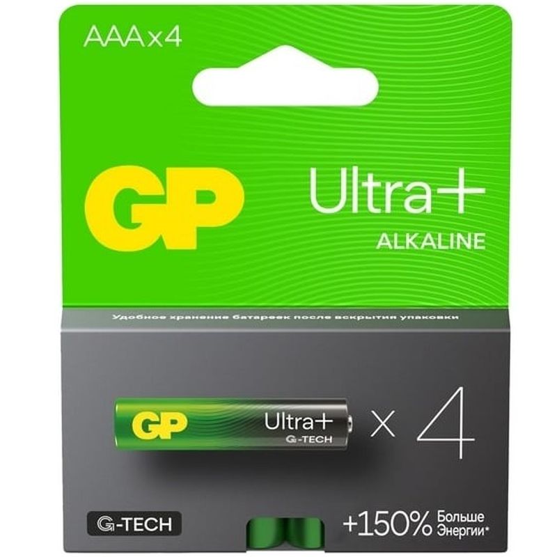  AAA ,  4 , GP Ultra Plus 24A, G-TECH, 