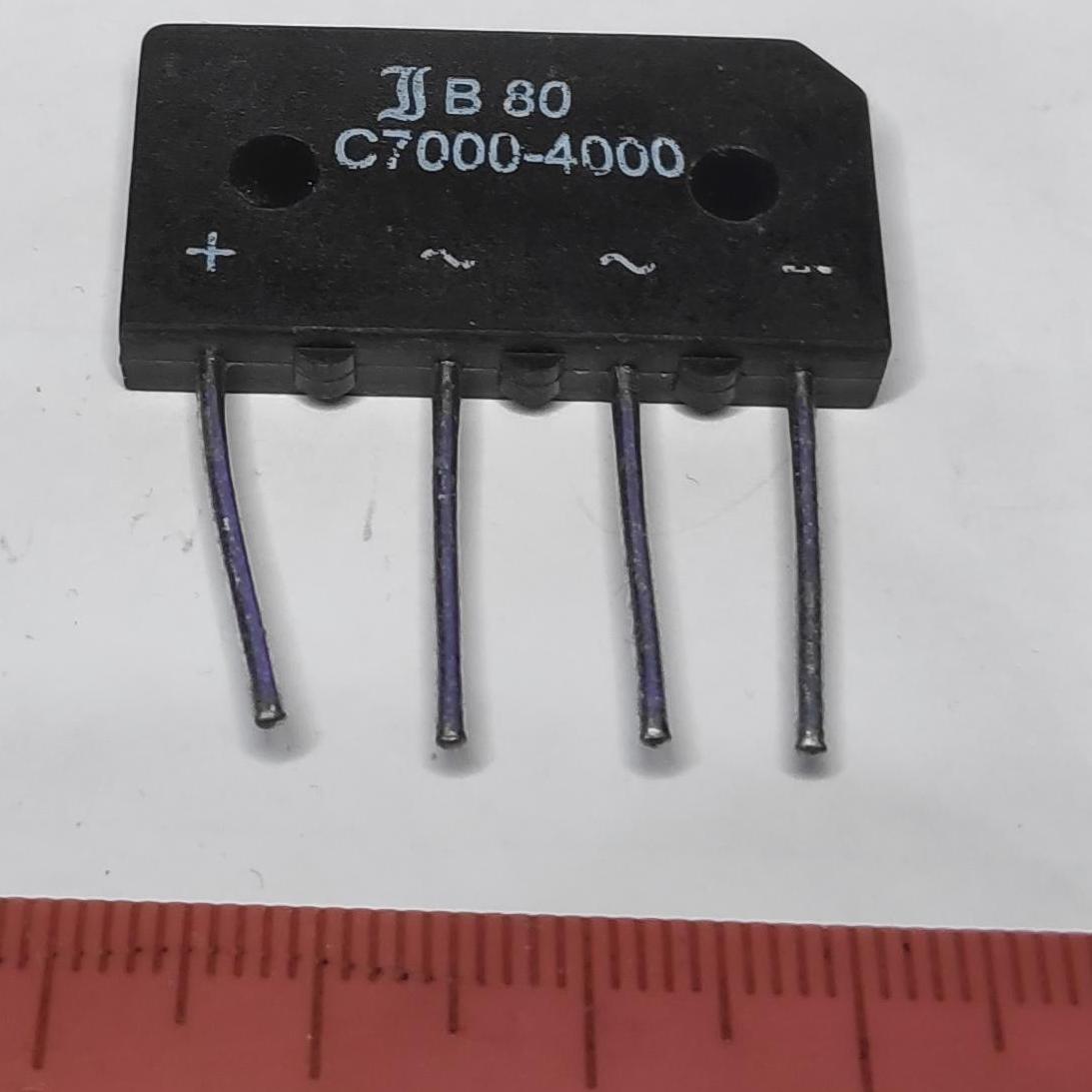 B80C7000A :    80V 7.0A  -~~+ 
 : Diotec Semiconductor...