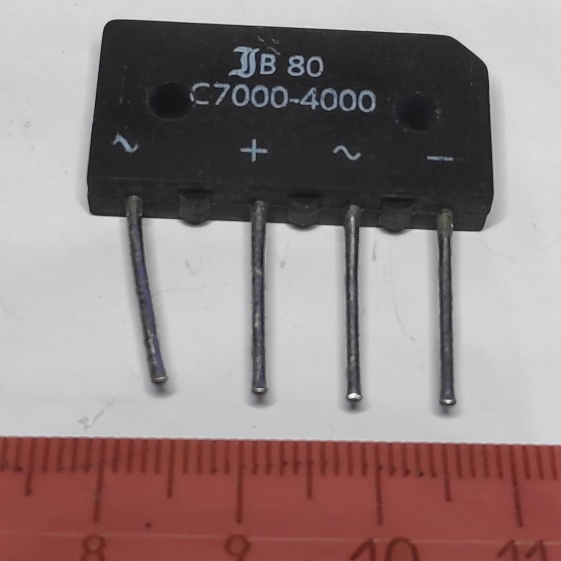 B80C7000B :    80V 7.0A -~+~
 : Diotec Semiconductor...