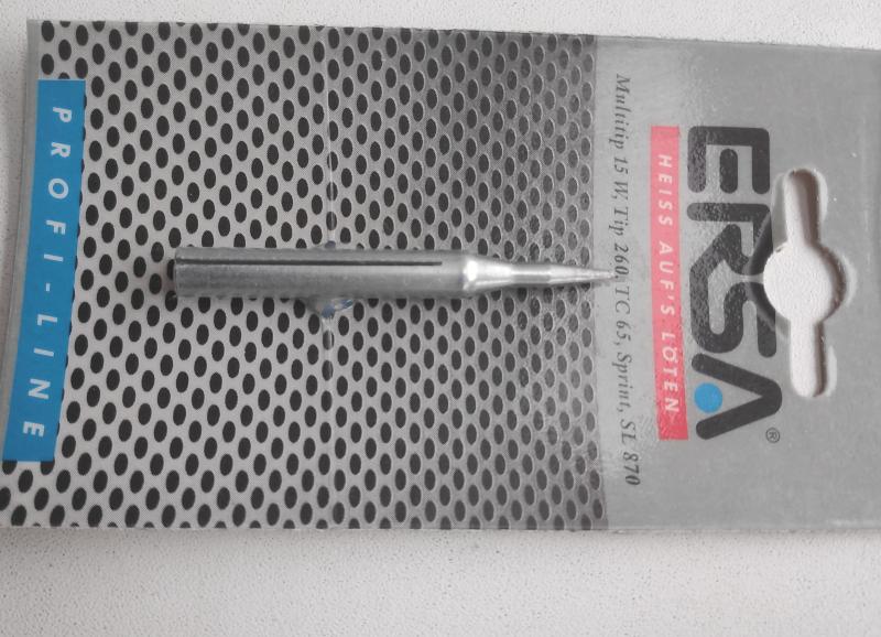   Ersa 162BD (1.1mm) :     ERSA Multitip C15/Tip 260, TIP 1.1mm pencilpoint TIP 1.1mm...