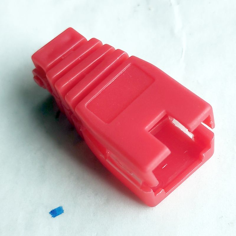     RJ45 ,  :  ()     RJ45 , Boot for RJ45 connector. Colour: Red...
