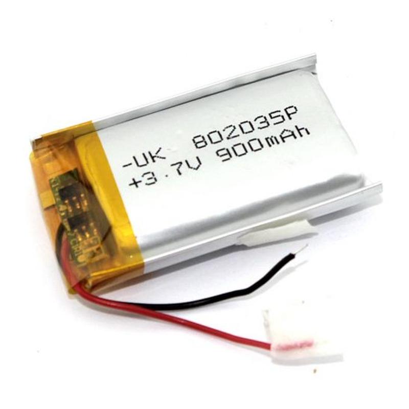  Li-Po  35 x 20 x 8.0mm, - 3.7V,  430mAH, LP802035 :  LiPo - 3.7V, 430mAH,   , 3520...