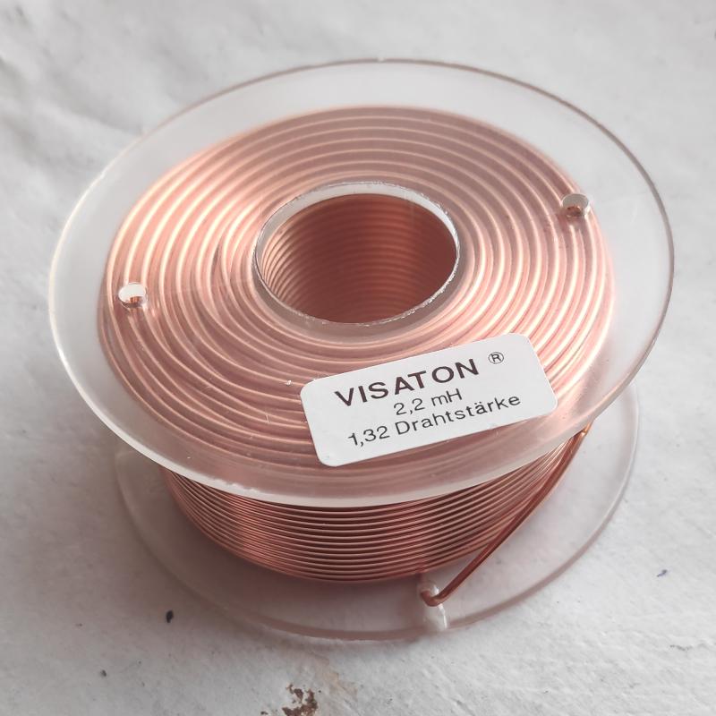 2.2mH   , Visaton :        70mm, 2.2mH, 1.32mAir-core coils, high power han...