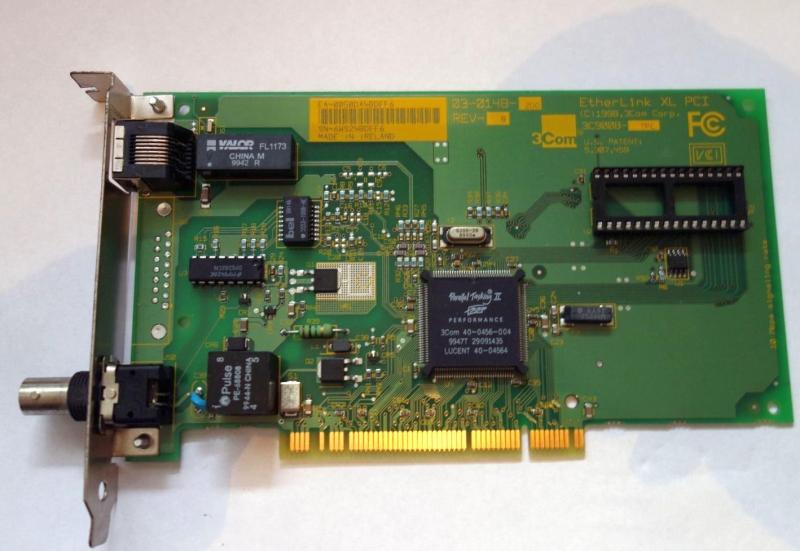  Ethernet  3C900B-TPC Etherlink XL 3COM PCI, / :  Ethernet  3C900B-TPC (BNC/Rj45) Etherlink XL 3COM PCI,   ...