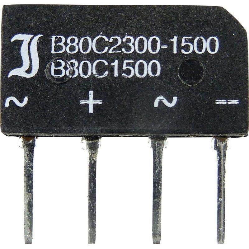 B80C2300B :    80V 2.3A -~+~
 : Diotec Semiconductor...