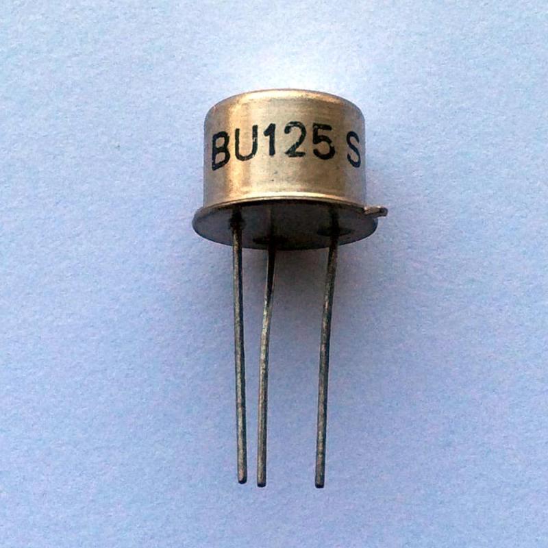 BU125 :  SI-N 130/60V 5A 0.8W 100MHz
 : TO39
 : SGS Thomson Microelectronics
 : BU125S...