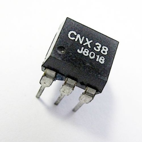 CNX38 :   4.4KV 80V 70% 50us
 : DIP6
 : 
ordercode       No.of elem.       CTR       Viso       Vceo Vmax       Vcesat V...