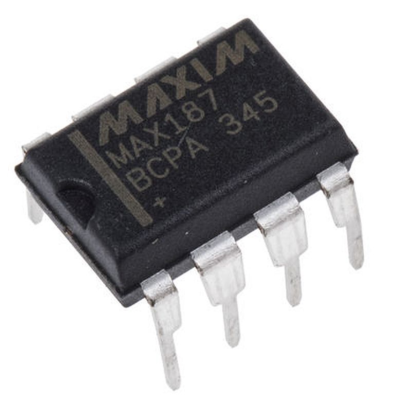 MAX187BCPA :  -  /ADC 12-B 8.5us 1LSB + T&H
 : DIP8
 : Maxim...