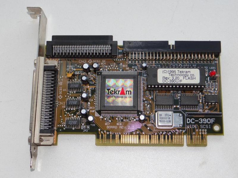 Tekram DC-390F PCI SCSI Controller Scheda Rev 2.2