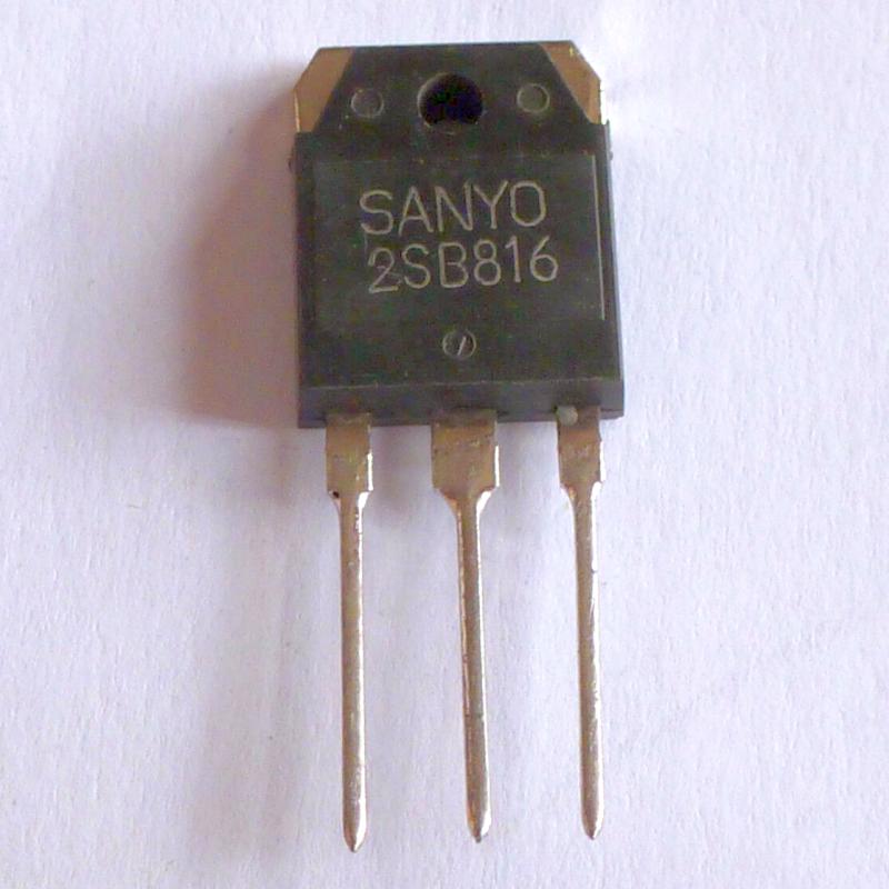 2SB816 :  SI-P NF/S-L 150V 8A 80W 15MHz
 : SOT93/TO3P
 : Sanyo...