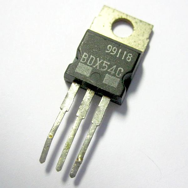 BDX54C :  P-DARL+D 100V 6A 60W B>750
 : TO220
 :...