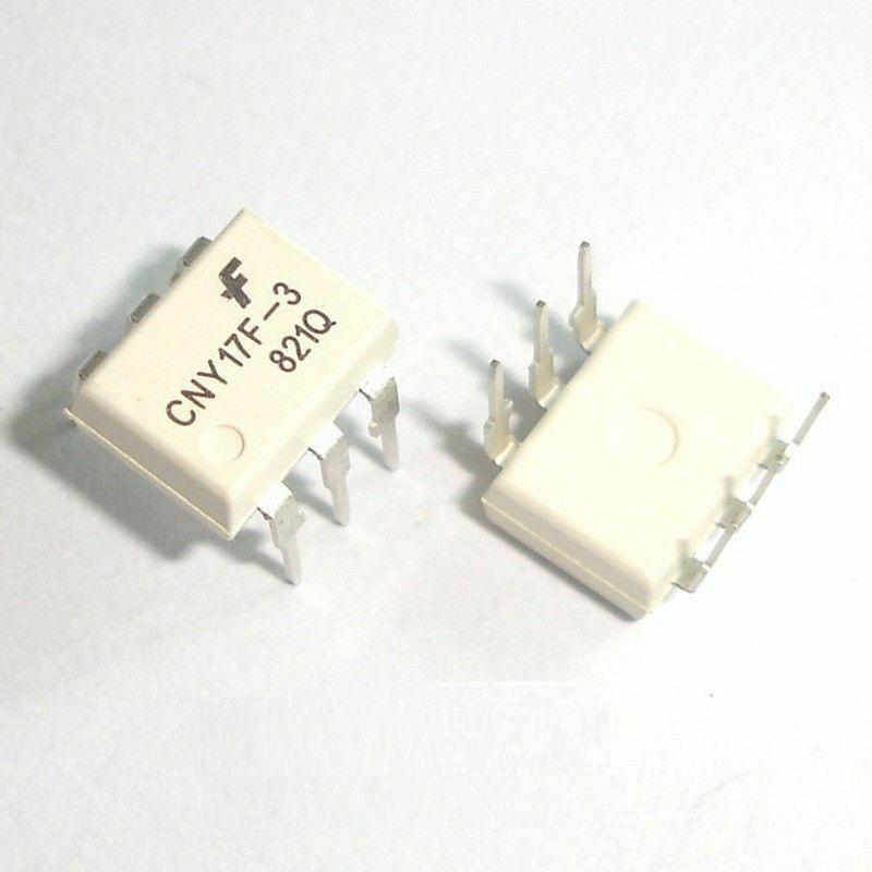CNY17F-3 :   4.4KV 70V 100% 3uOpto couplers for analog signalsordercode       No.of elem.       CTR       Viso       Vceo Vmax       Vcesat Vs...