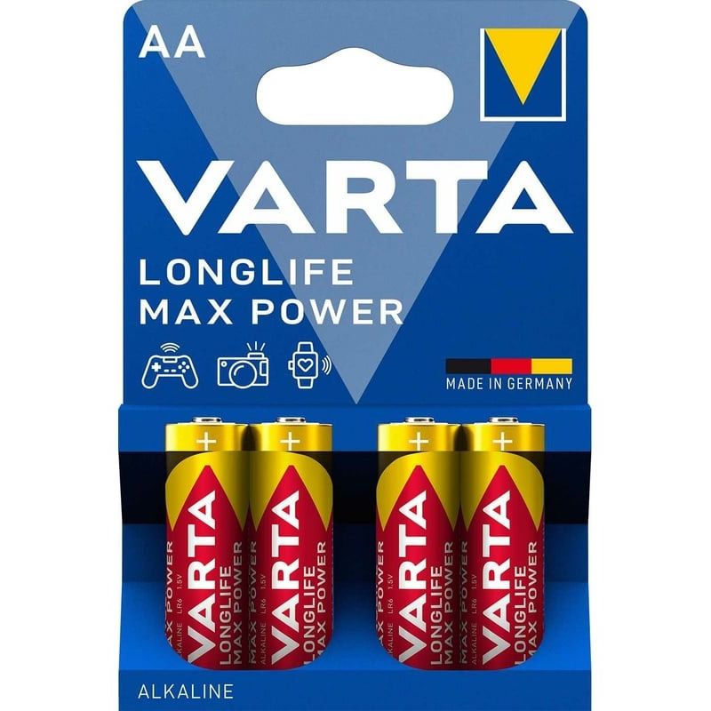  AA ,  4 , Varta Max Power, 