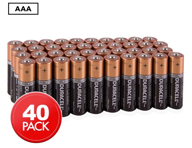  AAA , 40 , Duracell, box4x10