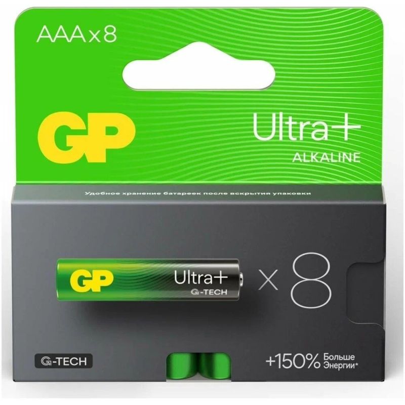  AAA ,  8 , GP Ultra Plus 24A, G-TECH, 