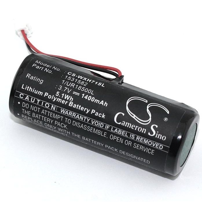  18500 LiIon 3.7V 1400mAh, 18x50mm,    