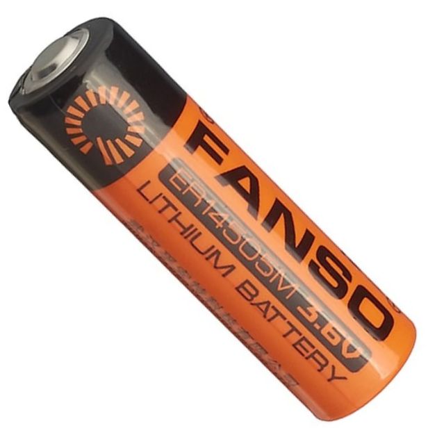  3.6V  2400mAH  Li-SOCL2, ER-14505, R6/AA(14.5*50mm), 1 , Fanso