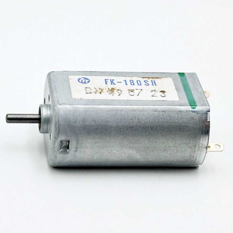  3-12VDC, FK-180SH :    3-12VDC, Mabuchi FK-180SH

Motor specifications: 32*20.4*15.5mm (length * width * height)
Sh...