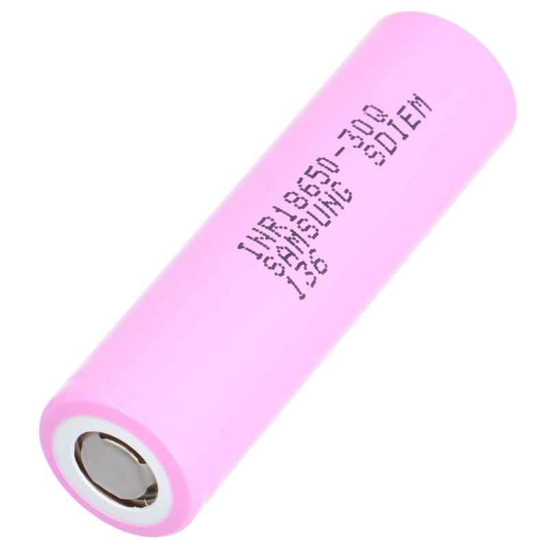  18650 LiIon 3.7V 3000mAh, 18x65mm, 20A,  , Samsung