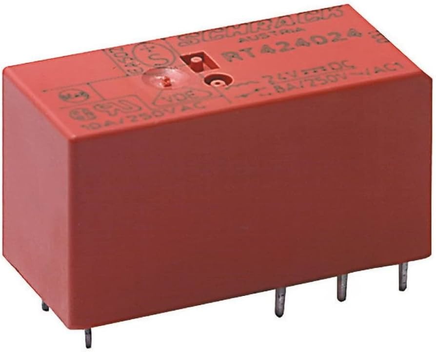   24VDC  8A, , DPDT, Schrack :   , DPDT, 24V,  250VAC 8A, Schrack

...