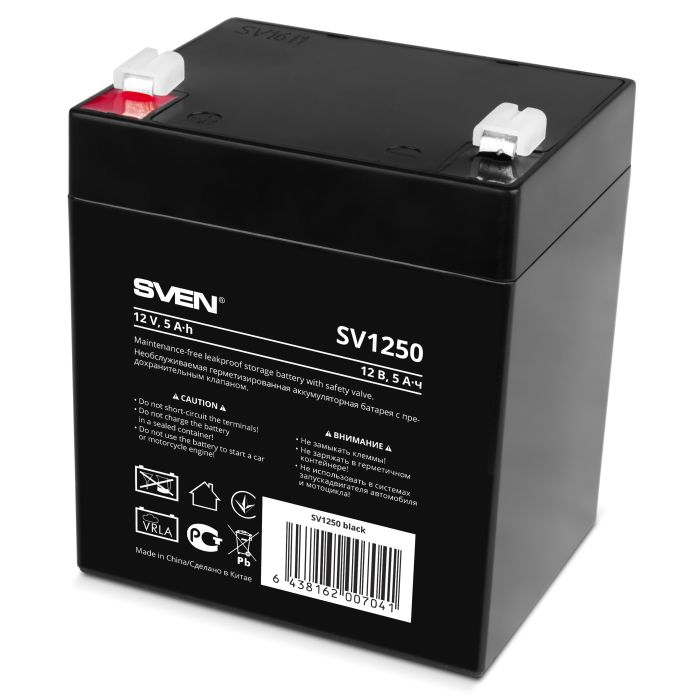  -  12V, 5.0Ah,  [90x70x105], , Sven