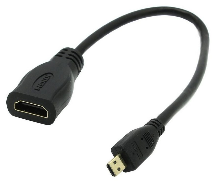  microHDMI M // - HDMI F // v1.4b,  10