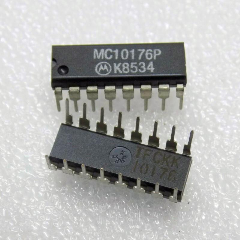 MC10176P :   - FLIP-FLOP D-TYPE MASTER/SLAV HEX
 : DIP16
 : Motorola...