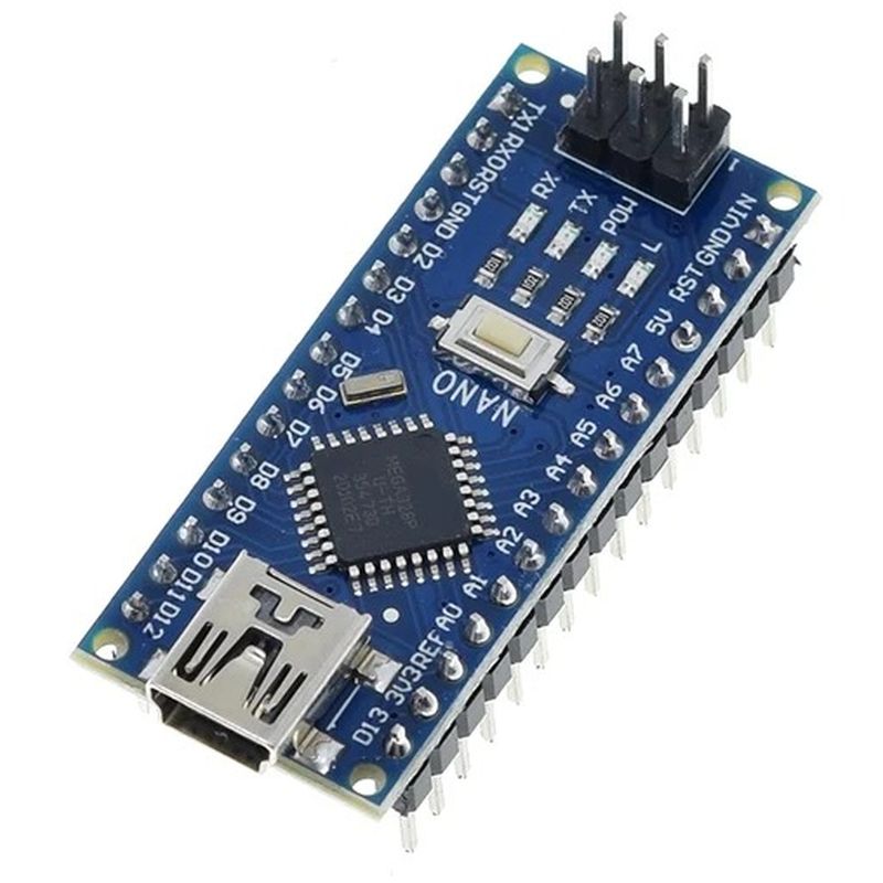 Arduino Nano M328P 5.0V 16MHz, miniUSB :    Arduino Nano 5.0V 16MHz v.3.0,  mini USB  USB-UART CH340C,  ...