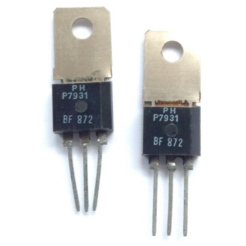 BF872 :  SI-P 300V 0.1A 1.6W 60MHz
 : TO202
 :...