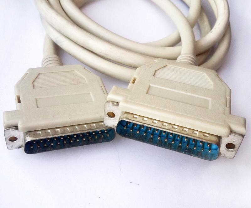  DB25pM - DB25pM (-), 1:1,  1.8  : - RS232 25p (- 1:1) 25pM-25pM,  1.8mD-Sub Extension Cable ...