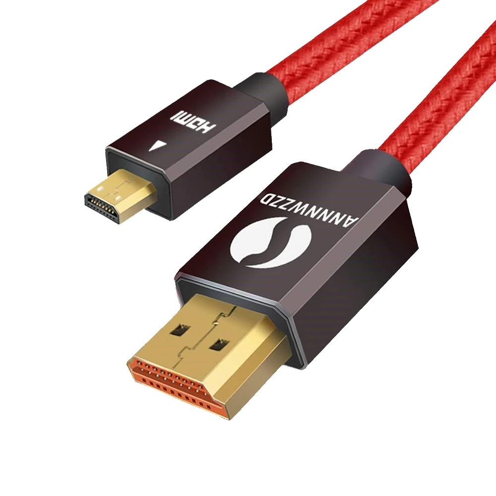  microHDMI - HDMI 2.0 1080p, 2m :  Micro HDMI-HDMI 2.0, 1080P, 2,(   Raspberry Pi 4)...