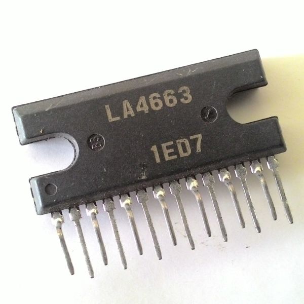 электронные компоненты микросхемы усилители сигнала, мощности купить la4663...